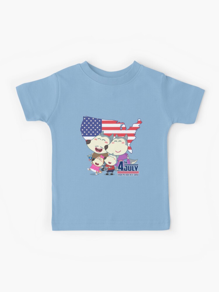 Buy Now Wolfoo Family Independence Day Hoodie - Big Vero