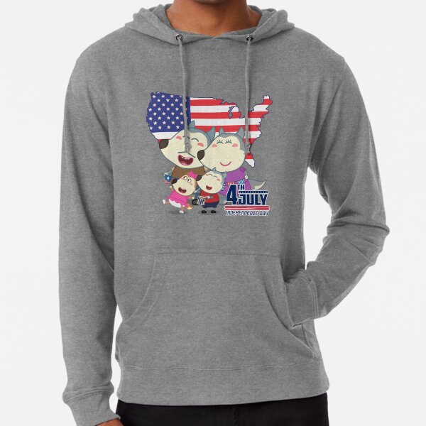 Buy Now Wolfoo Family Independence Day Hoodie - Big Vero