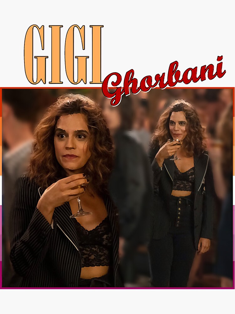 "Gigi Ghorbani" Sticker for Sale by RodneyChoi Redbubble