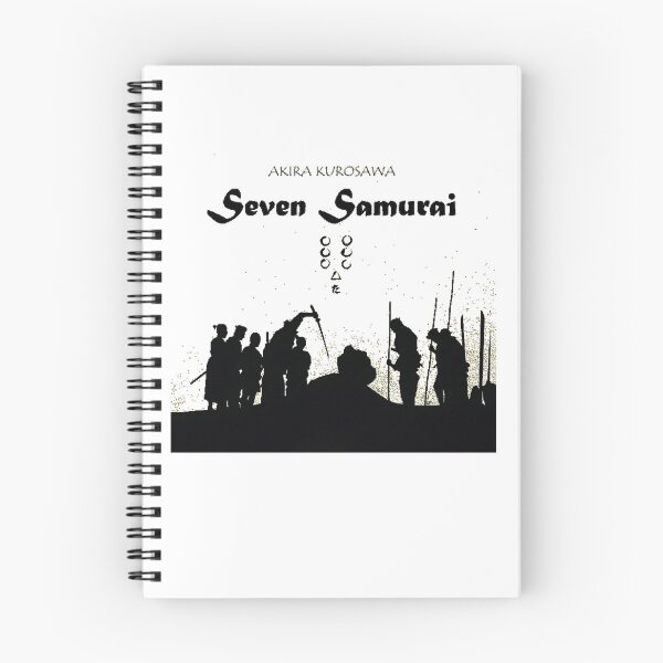 Item preview, Black and white Seven Samura Film Poster designed and sold by JewellJess1020.