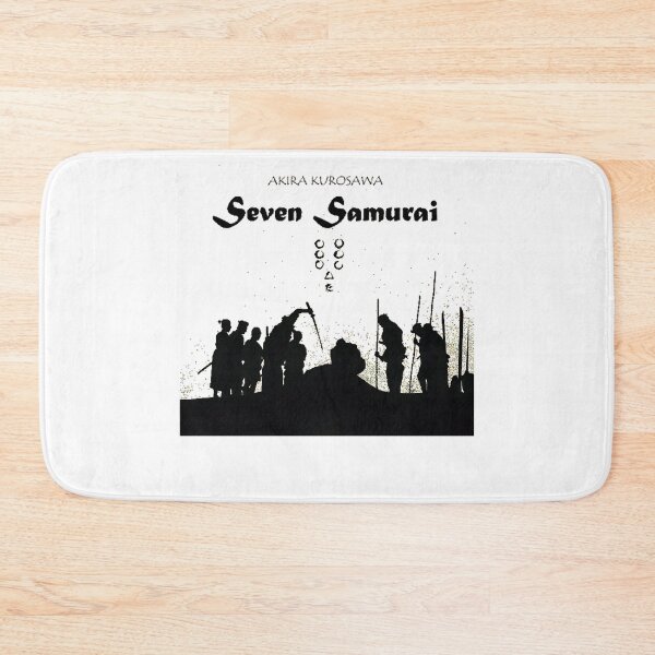 Item preview, Black and white Seven Samura Film Poster designed and sold by JewellJess1020.