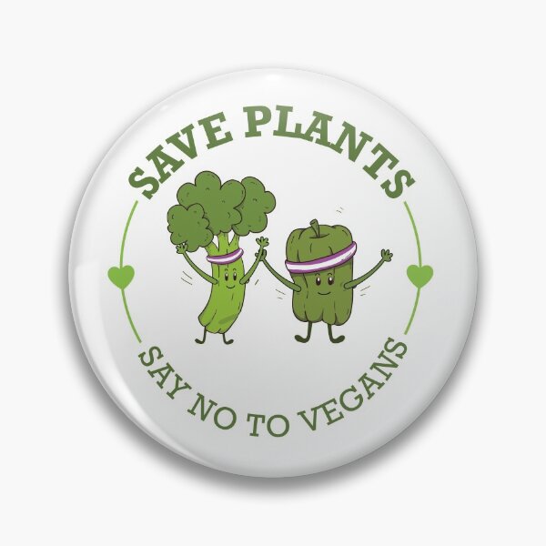 Item preview, Funny Anti Vegan Joke Save Plants designed and sold by artado.