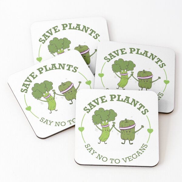 Item preview, Funny Anti Vegan Joke Save Plants designed and sold by artado.