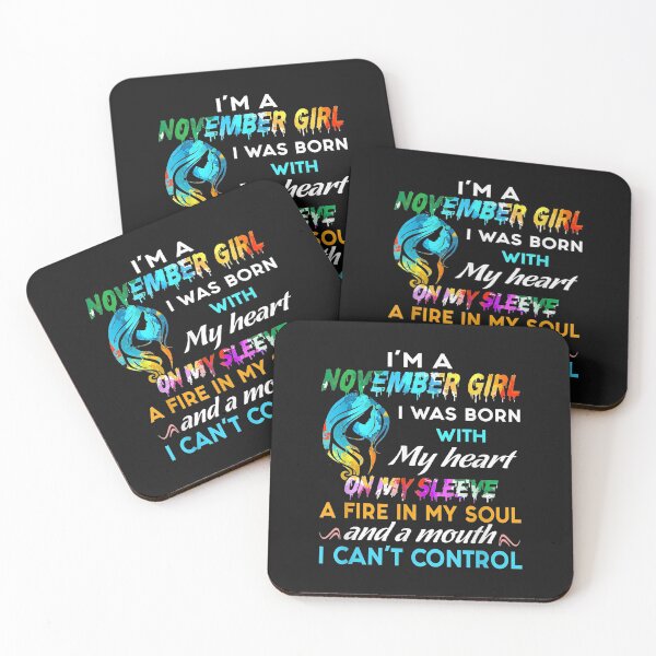 Artikelvorschau, I'm A November Girl A Mouth I Can't Controls Birthday entworfen und verkauft von Yaw23123.