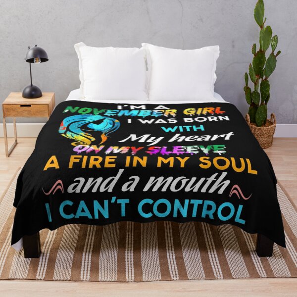 Artikelvorschau, I'm A November Girl A Mouth I Can't Controls Birthday entworfen und verkauft von Yaw23123.