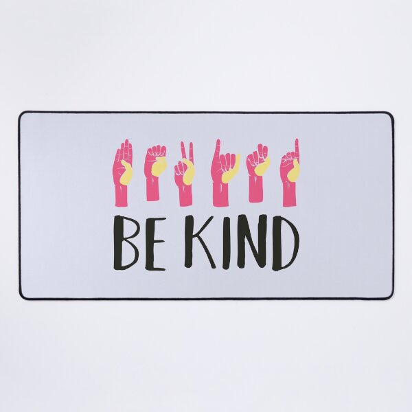 Item preview, Be Kind Hand Sign Language Teachers Interpreter ASL designed and sold by kindxinn.