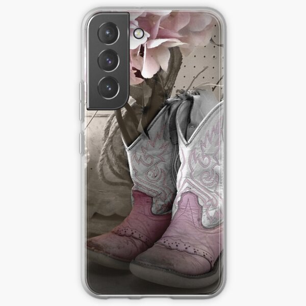 Pink Cowgirl Boots Samsung Galaxy Soft Case