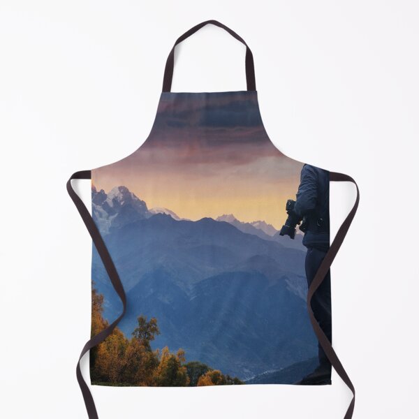 Item preview, Photographer On The Top Mountain With Beautiful View designed and sold by JTS STORE.