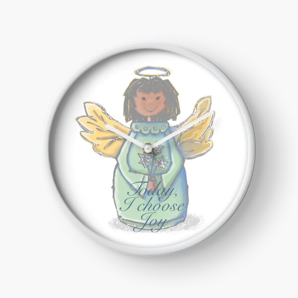 Item preview, African Angel, cartoon with quote, Today I choose Joy designed and sold by DebbieJoyArt.