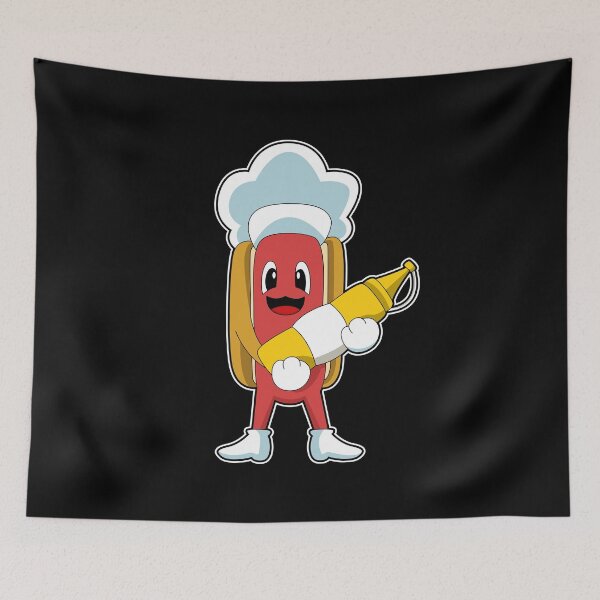 Item preview, Hotdog with Mustard designed and sold by Snabdesign84.