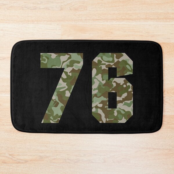 Item preview, Army Camo Number Seventy-six Veteran Lucky Number 76 designed and sold by Urosek.