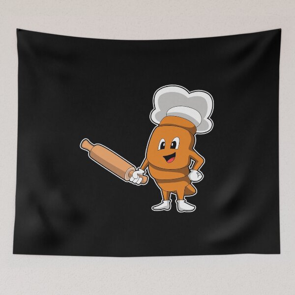 Item preview, Bread as Cook with Rolling pin designed and sold by Snabdesign84.