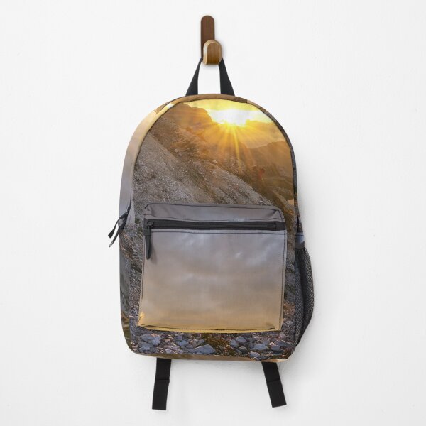 Item preview, Landcsape View Mountain With Gold Sky Sunset designed and sold by JTS STORE.
