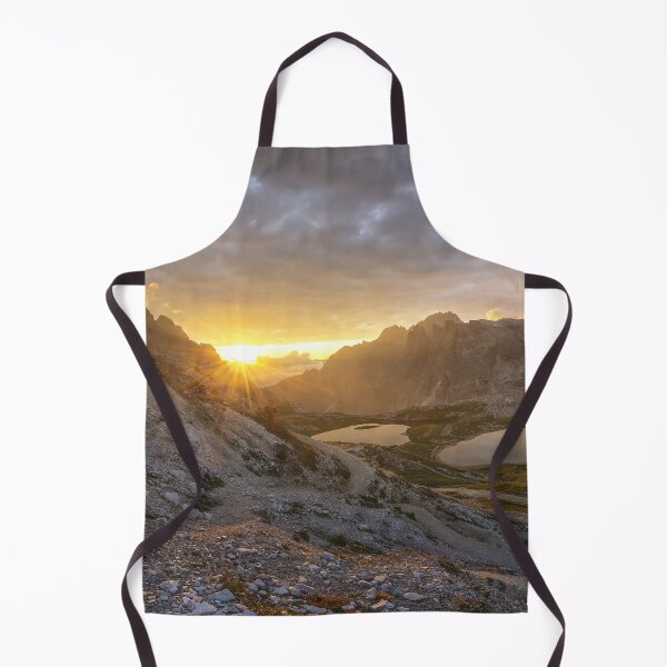 Item preview, Landcsape View Mountain With Gold Sky Sunset designed and sold by JTS STORE.