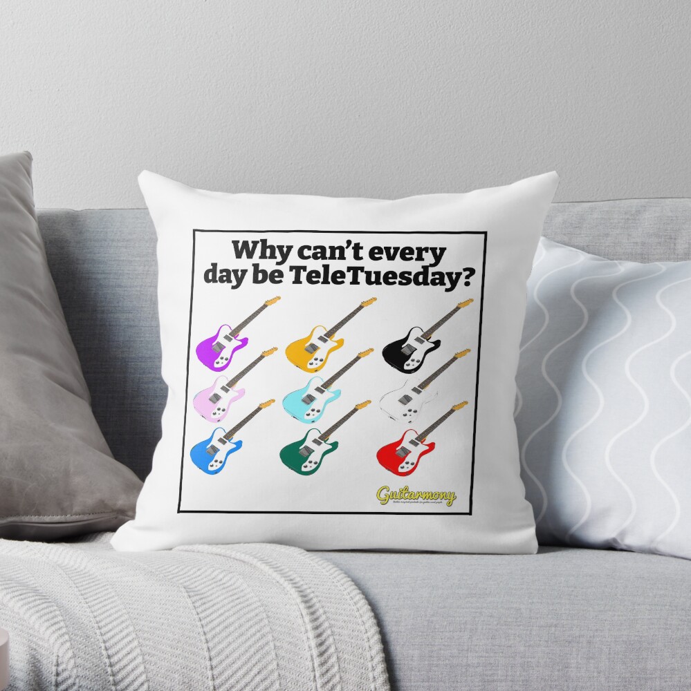 Item preview, Throw Pillow designed and sold by Guitarmony.