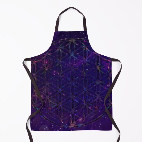 Item preview, Flower of Life Purple Galaxy designed and sold by shantilovesart.