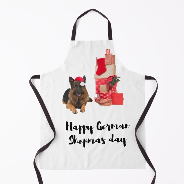Item preview, Happy German Shepherdmas Day - A classic christmas design for German shepherd lovers designed and sold by Doggymadness.