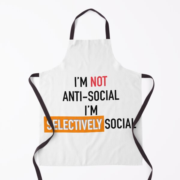 Item preview, Im not anti-social Im selectively social designed and sold by aniicreates.