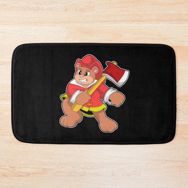Item preview, Bear as Firefighter with Ax designed and sold by Snabdesign84.
