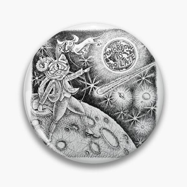 Item preview, Inktober 2021 - Moon - "From the moon to the earth" - Print gothic-noir - Ink illustrations designed and sold by WalkOnTheMoss.