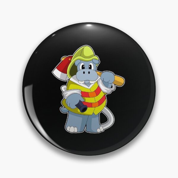 Item preview, Hippo Firefighter Axe Fire department designed and sold by Snabdesign84.