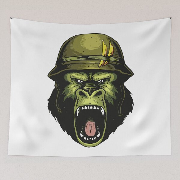 Item preview, King Gorilla Soldier designed and sold by Vector Scout Lab.