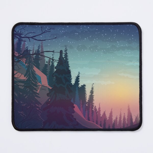 Item preview, Beautiful Sunset Between The Forest designed and sold by JTS STORE.