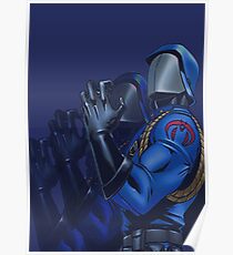 cobra commander poster