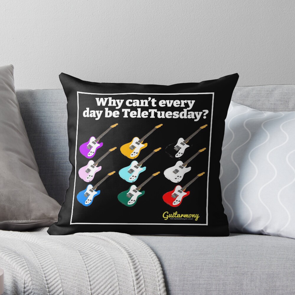Item preview, Throw Pillow designed and sold by Guitarmony.