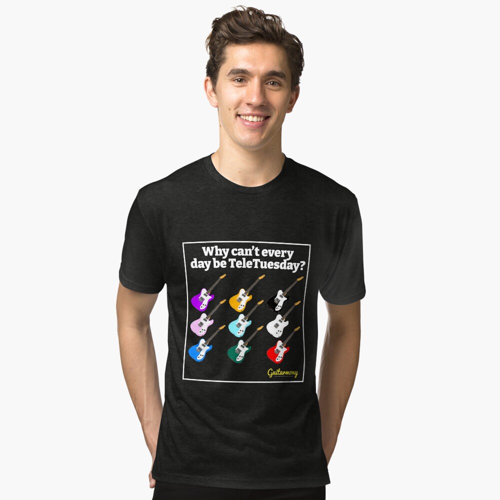Item preview, Tri-blend T-Shirt designed and sold by Guitarmony.