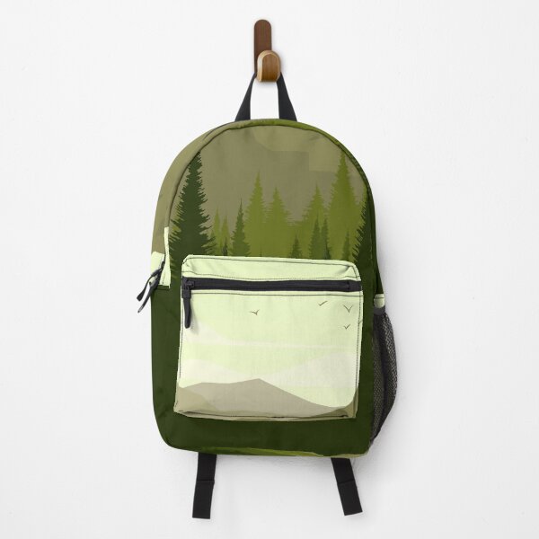 Item preview, Green Forest With Mountain Landscape  designed and sold by JTS STORE.