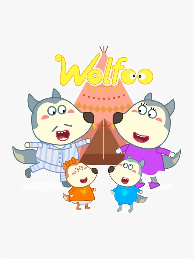 Wolfoo Family Play Tent Art Board Print for Sale by HajimeKambe