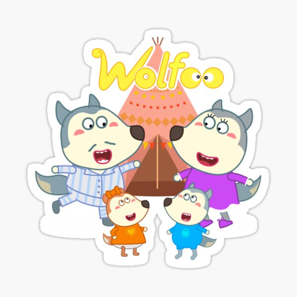 Cartoon wolfoo plush toy animal cute wolfoo family Lucy plush doll toy gift  boy girl 