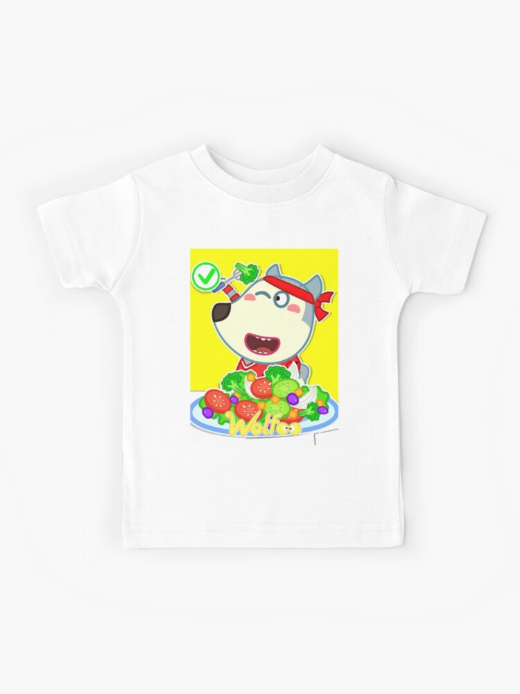 Wolfoo Family Play Tent, Perfect Gift, wof foo Kids T-Shirt for Sale by  Boni kante