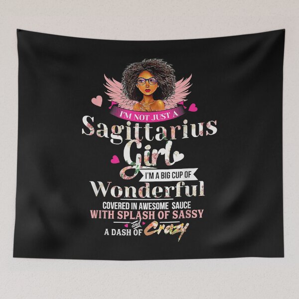 Item preview, Sagittarius Girl Birthday November December Black Women Gift designed and sold by Yaw23123.
