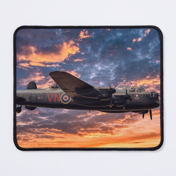 Item preview, Avro Lancaster Bomber at Sunset designed and sold by derekbeattie.
