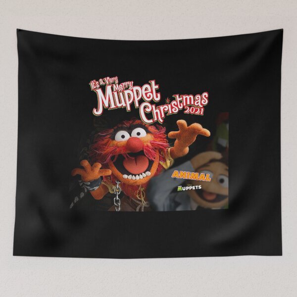Item preview, The Animal Muppets Very Merry Christmas designed and sold by ToniaDream.