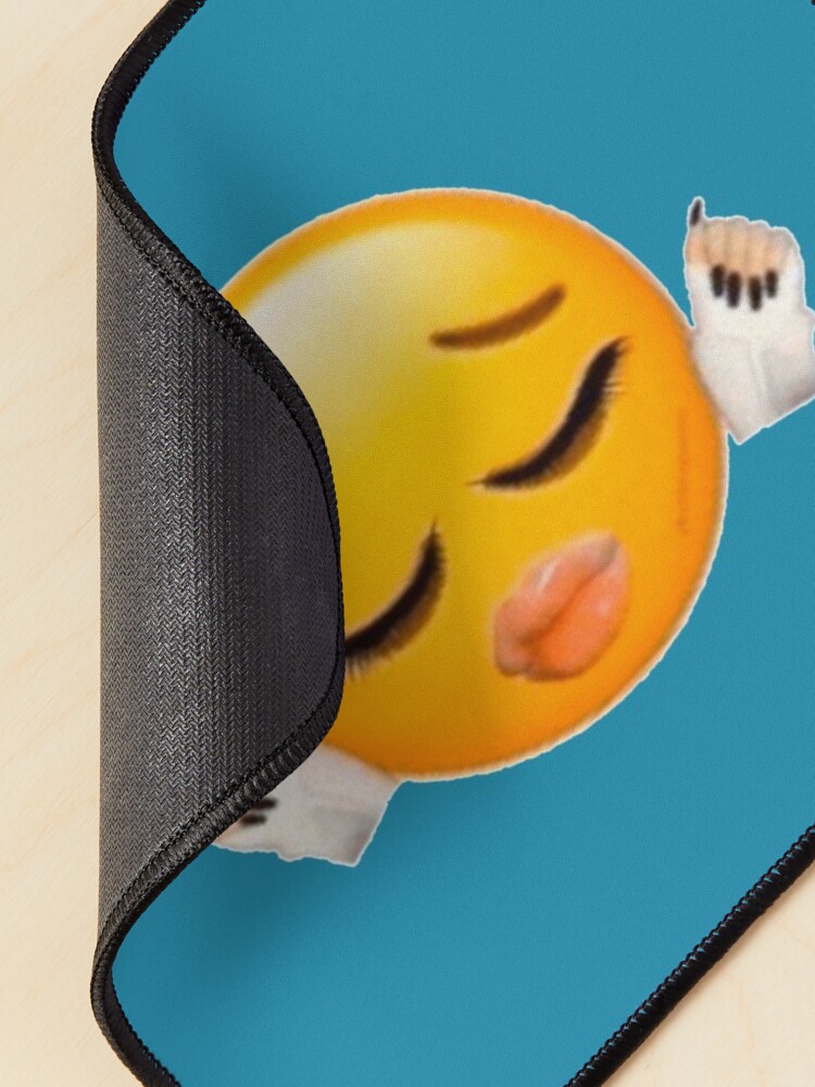 Bad Bitch Biting Lips Emoji Sheesh Meme Mouse Pad By Sirmemesalotr Redbubble