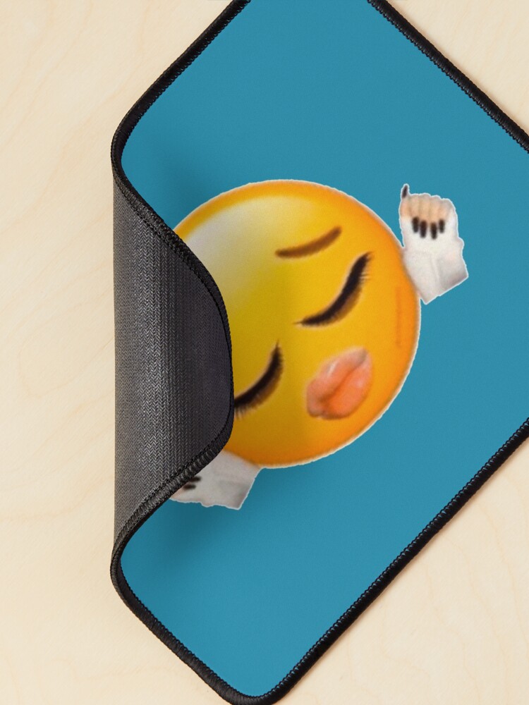 Bad Bitch Biting Lips Emoji Sheesh Meme Mouse Pad For Sale By Sirmemesalotr Redbubble