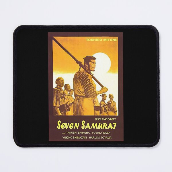 Item preview, Toshiro mifune yellow poster vintage designed and sold by JewellJess1020.