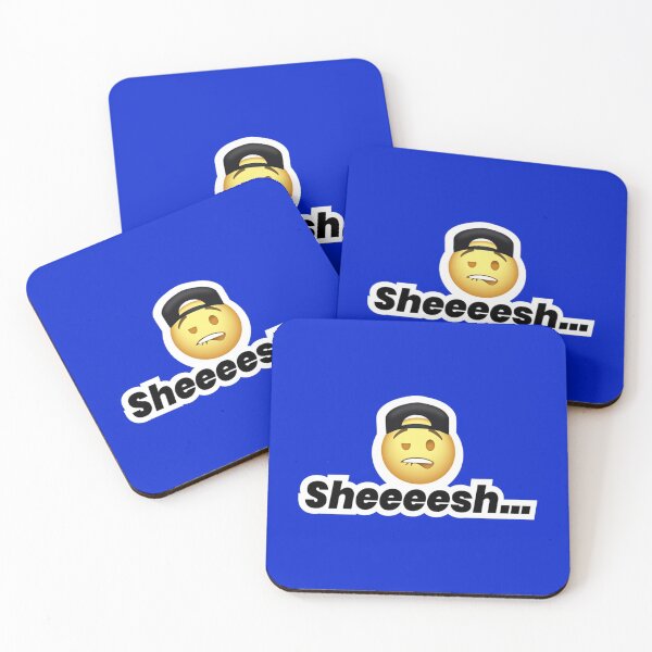 Item preview, Biting lip emoji sheeesh   designed and sold by SirMemesALotR.