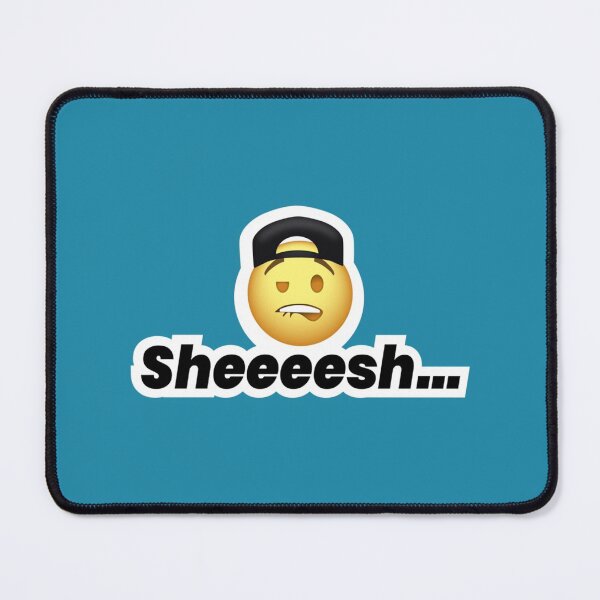 Item preview, Biting lip emoji sheeesh   designed and sold by SirMemesALotR.