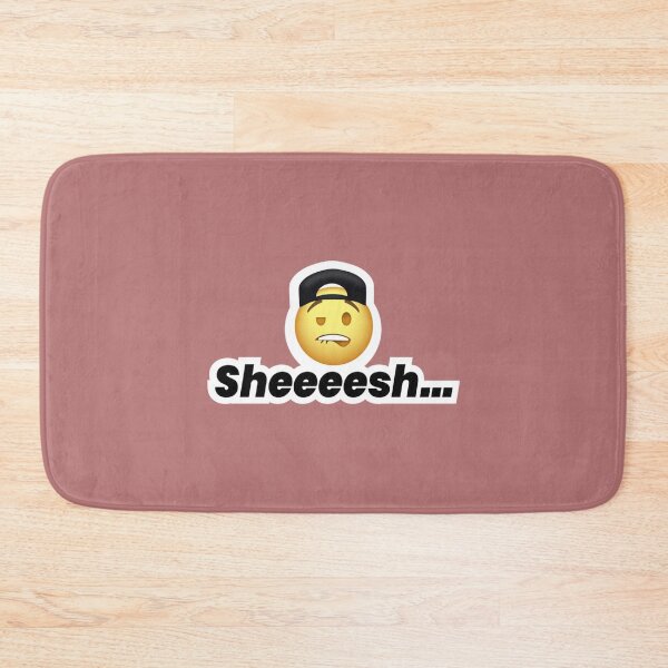 Item preview, Biting lip emoji sheeesh   designed and sold by SirMemesALotR.