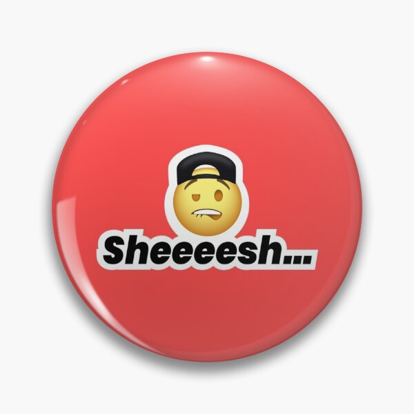 Item preview, Biting lip emoji sheeesh   designed and sold by SirMemesALotR.