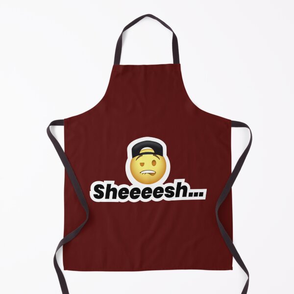 Item preview, Biting lip emoji sheeesh designed and sold by SirMemesALotR.