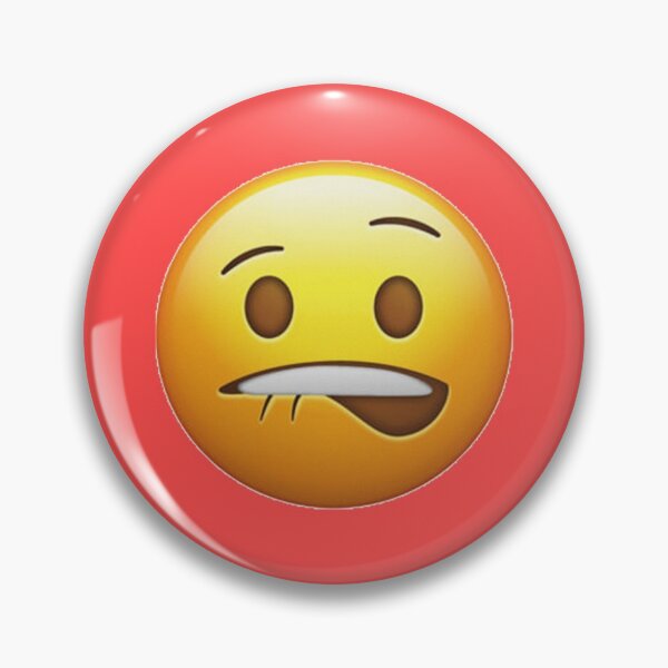 Item preview, biting lips emoji sheesh meme   designed and sold by SirMemesALotR.