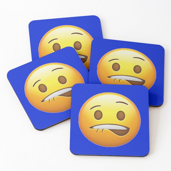 Item preview, biting lips emoji sheesh meme   designed and sold by SirMemesALotR.