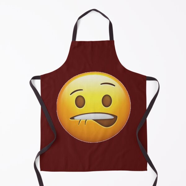 Item preview, biting lips emoji sheesh meme designed and sold by SirMemesALotR.