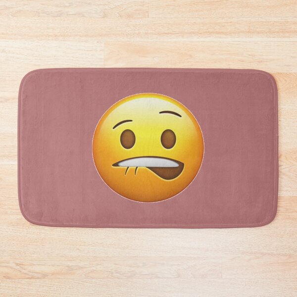 Item preview, biting lips emoji sheesh meme   designed and sold by SirMemesALotR.