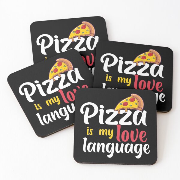 Item preview, pizza is my love language cute food pizza lover addicts designed and sold by joy4shirt.